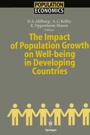 Cover von The Impact of Population Growth on Well-being in Developing Countries