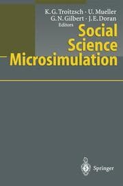 Cover von Social Science Microsimulation