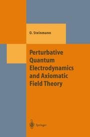 Cover von Perturbative Quantum Electrodynamics and Axiomatic Field Theory
