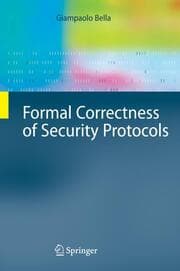 Cover von Formal Correctness of Security Protocols