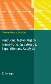 Cover von Functional Metal-Organic Frameworks: Gas Storage, Separation and Catalysis