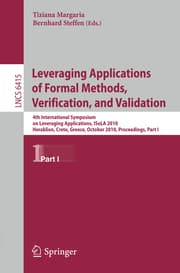 Cover von Leveraging Applications of Formal Methods, Verification, and Validation