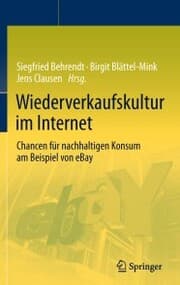 Cover von Wiederverkaufskultur im Internet