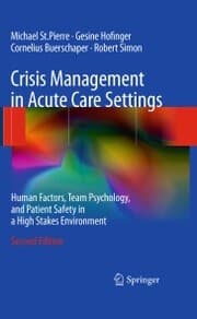 Cover von Crisis Management in Acute Care Settings