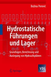 Cover von Hydrostatische Führungen und Lager