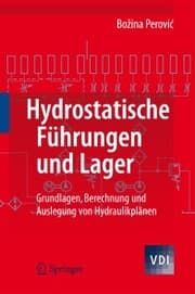 Cover von Hydrostatische Führungen und Lager
