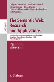 Cover von The Semantic Web: Research and Applications