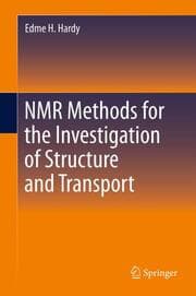 Cover von NMR Methods in Chemical and Process Engineering