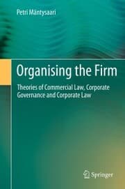 Cover von Organising the Firm