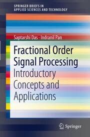 Cover von Fractional Order Signal Processing