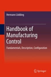 Cover von Handbook of Manufacturing Control