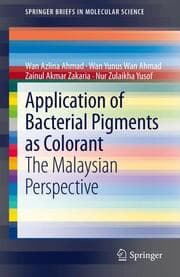 Cover von Application of Bacterial Pigments as Colorant