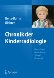 Cover von Chronik der Kinderradiologie
