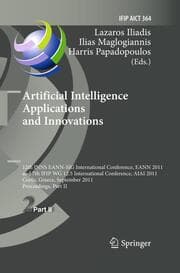 Cover von Artificial Intelligence Applications and Innovations