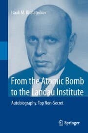 Cover von From the Atomic Bomb to the Landau Institute