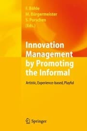 Cover von Innovation Management by Promoting the Informal