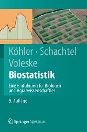 Cover von Biostatistik