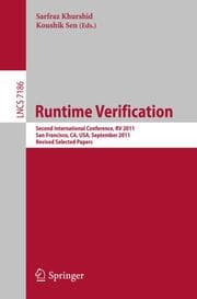 Cover von Runtime Verification