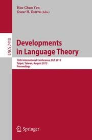 Cover von Developments in Language Theory