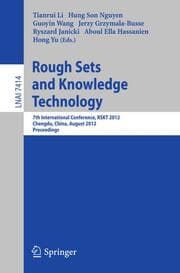 Cover von Rough Sets and Knowledge Technology