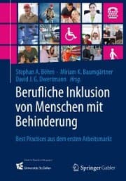 Cover von Berufliche Inklusion von Menschen mit Behinderung