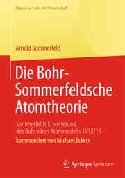 Cover von Die Bohr-Sommerfeldsche Atomtheorie