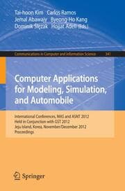 Cover von Computer Applications for Modeling, Simulation, and Automobile