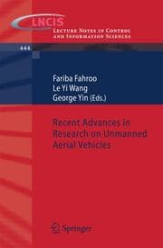 Cover von Recent Advances in Research on Unmanned Aerial Vehicles