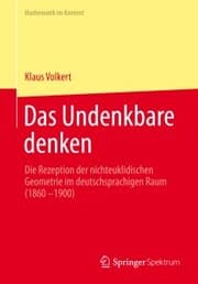 Cover von Das Undenkbare denken