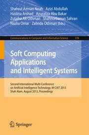 Cover von Soft Computing Applications and Intelligent Systems