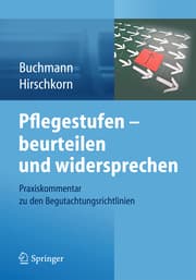 Cover von Pflegestufen - beurteilen und widersprechen