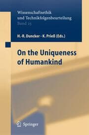 Cover von On the Uniqueness of Humankind