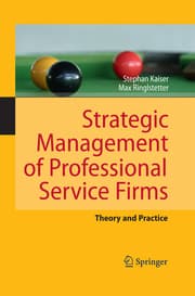 Cover von Strategic Management of Professional Service Firms