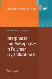 Cover von Interphases and Mesophases in Polymer Crystallization III