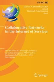 Cover von Collaborative Networks in the Internet of Services