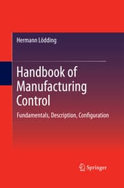 Cover von Handbook of Manufacturing Control
