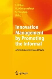 Cover von Innovation Management by Promoting the Informal