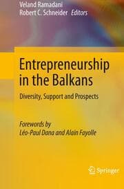 Cover von Entrepreneurship in the Balkans