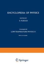Cover von Kältephysik I / Low Temperature Physics I