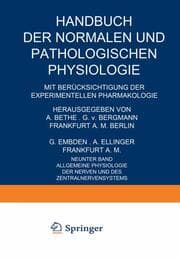 Cover von Allgemeine Physiologie der Nerven und des Zentralnervensystems