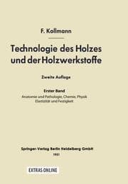 Cover von Technologie des Holzes und der Holzwerkstoffe