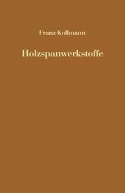 Cover von Holzspanwerkstoffe