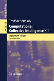 Cover von Transactions on Computational Collective Intelligence XII