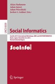 Cover von Social Informatics