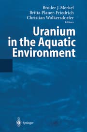 Cover von Uranium in the Aquatic Environment