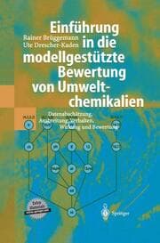 Cover von Einführung in die modellgestützte Bewertung von Umweltchemikalien