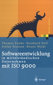 Cover von Softwareentwicklung in mittelständischen Unternehmen mit ISO 9000