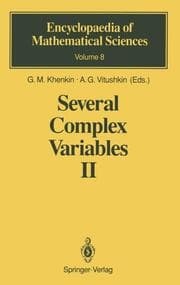 Cover von Several Complex Variables II