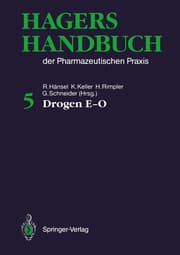 Cover von Hagers Handbuch der Pharmazeutischen Praxis 5