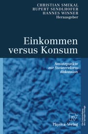 Cover von Einkommen versus Konsum